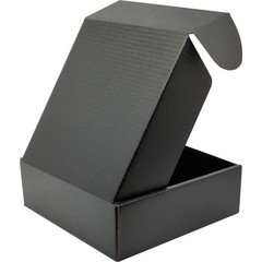 50 Pack 6x6x2″ Small Black Shipping Boxes Mailer Corrugated Cardboard Boxes