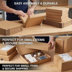 Lightweight & Sturdy 20-Pack 7x5x2 Shipping Boxes – Perfect for All Your Needs