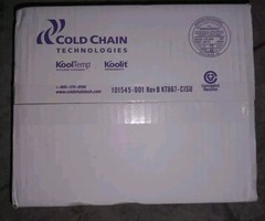 Kooltemp Insulated Shipping Box & Styrofoam Container *Shipped As Is-No 2nd Box*