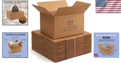 High-Quality 25-Pack Shipping Boxes 16″ x 10″ x 6″ for Home & Business