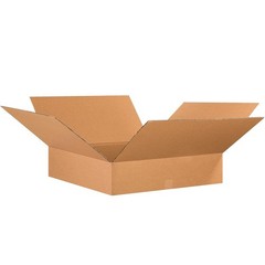 Brand New Shipping Flat Kraft Corrugated Box 26x26x8