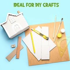 50 Pack Corrugated Cardboard Sheets Flat Hard Cardboard Inserts Back to Schoo…