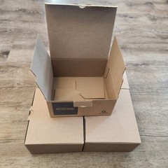 Lot Of 16 Empty Schlage Boxes Flip Top Used Shipping Cardboard 7x6x3.5