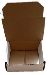 W15 – 5″ x 4″ x 2″ White Corrugated Shipping Mailer Packing Box Boxes 50/bundle