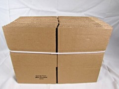 7x7x3.75 SHIPPING BOXES STRONG 48 ECT 30 Pack HEAVY DUTY Double Wall Corrugated