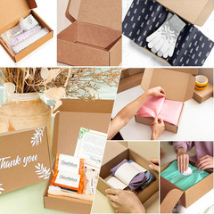 Inner Measurement 9X6X3 Inches 25 Pack Shipping Boxes Brown Small Business Maili
