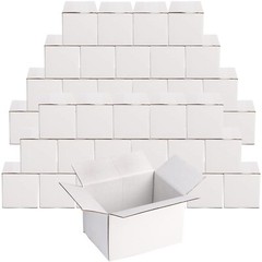 Peohud 40 Pack Small Cardboard Boxes, 6 x 4 x 4 inches Mailing Boxes, Corruga…