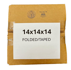 14″ x 14″ x 14″ Cardboard Corrugated Box – SINGLE BOX
