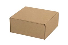 Aviditi Brown Kraft Literature Mailing Boxes, 7 1/2 x 7 x 3 1/4 Inches, Pack of