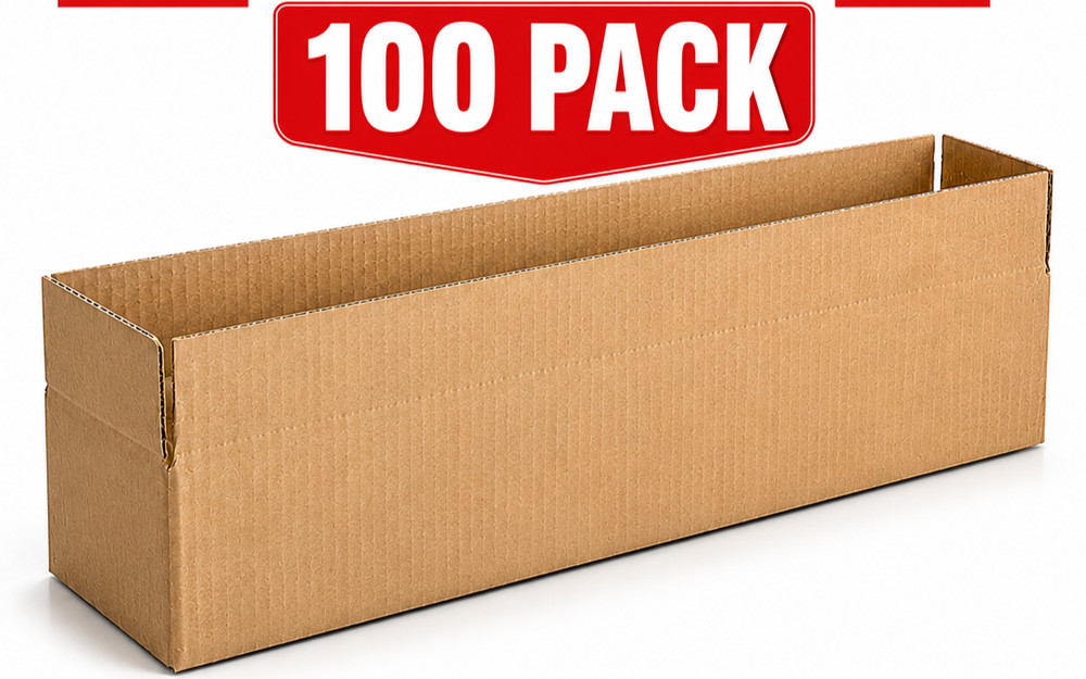 100 20x8x8 Cardboard Paper Boxes Mailing Packing Shipping Box Corrugated Carton