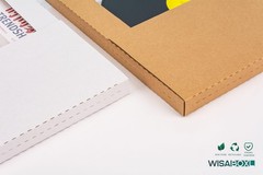 White Vinyl Record Mailers 12.8×12.8×1 in LP Cardboard Boxes