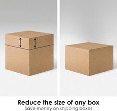 2 in 1 Carton Sizer Utility Knife Blade – Resize/Reduce Cardboard Shipping Boxes