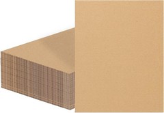 60 Pack 12×16 Inch Corrugated Cardboard Sheets 2mm Thick Flat Card Boards Ins…