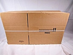 14.5 X 9.5 X 4 SHIPPING BOXES 48 ECT 15 Pack HEAVY DUTY Double Wall Corrugated