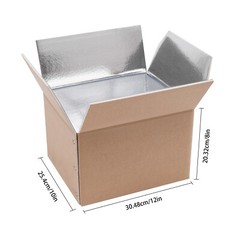 20Pcs 200kg/440lbs Box Insulated Shipping Box Cold Shipping Boxes Cooler Box