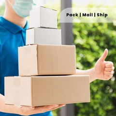 , 5x5x5 Shipping Boxes for Coffee Mugs, Candles, Gifts Mailing, Packaging, St