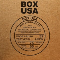 BOX USA 4x4x30 Tall Corrugated Boxes, Tall, 4L x 4W x 30H, Pack of 25 | Shipping