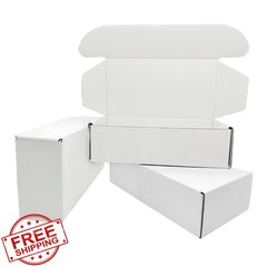 Czofnjesi Small Boxes 7x5x2 Inches 100 Pack White