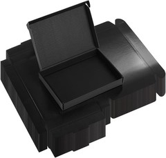 Attractive 30 Pack Black Cardboard Shipping Boxes – Perfect for Small Businesses