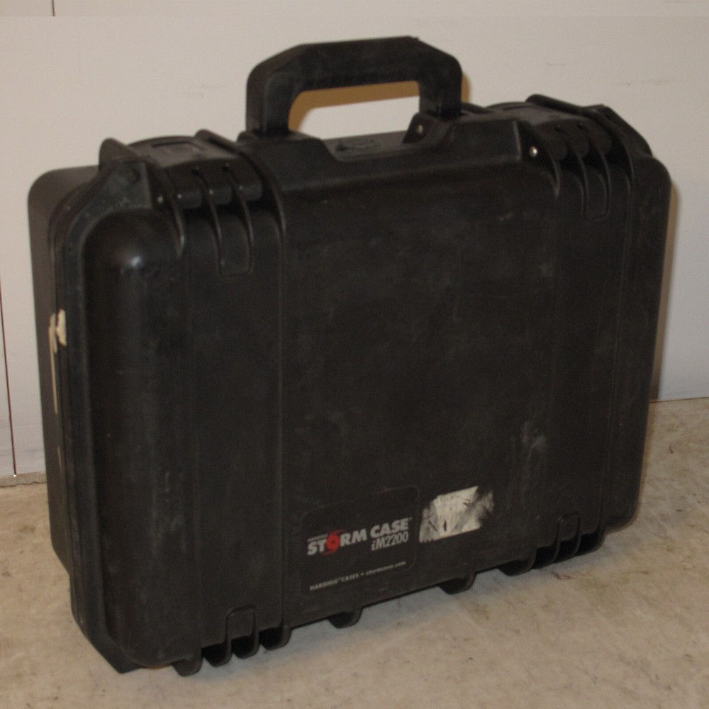 Pelican Hardigg Storm Case iM2200 16x12x7 OD 14x10x6 ID Black Hard Weather Tight