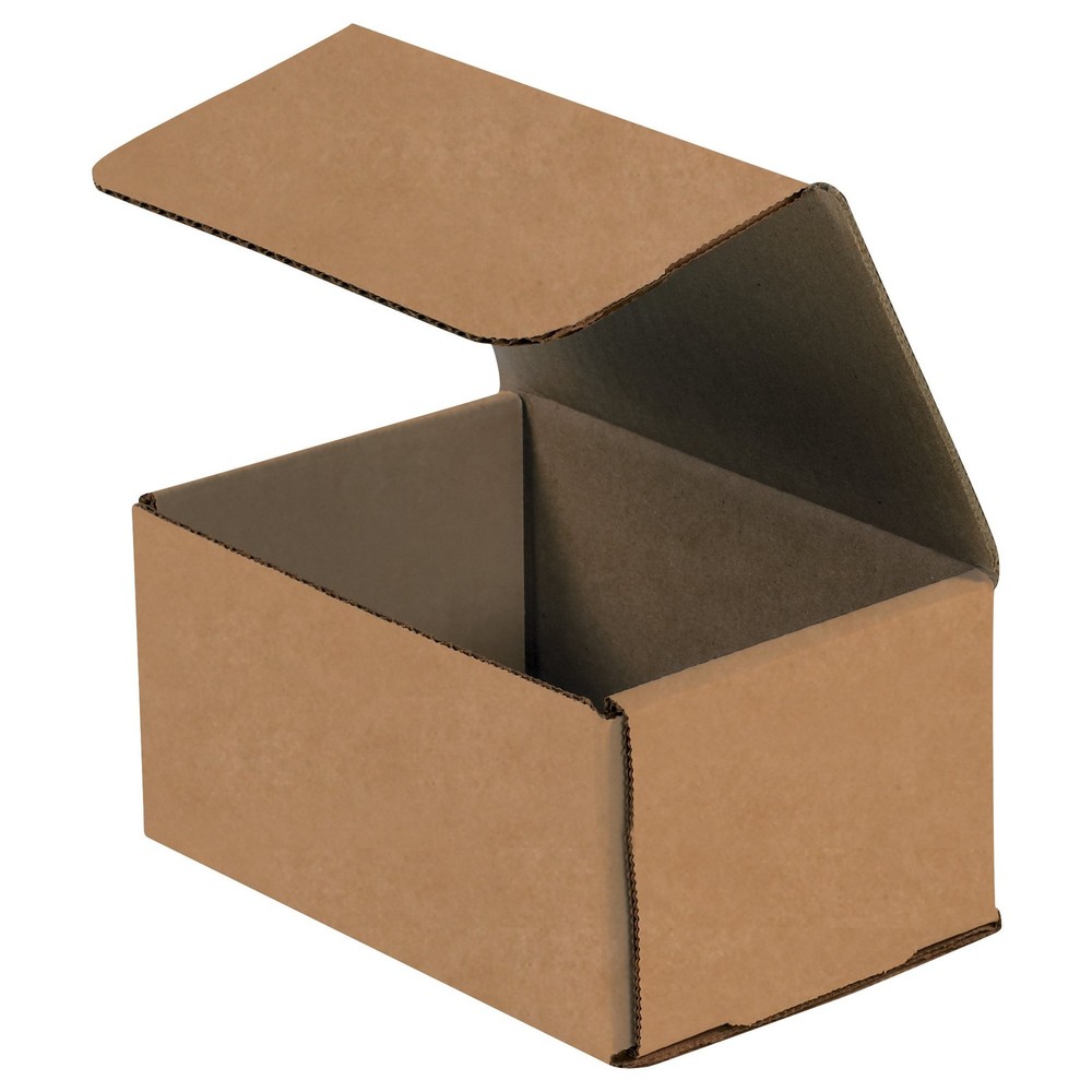 BOX USA Shipping Boxes Small 6L x 4W x 3H, 50-Pack | Corrugated Cardboard Box fo