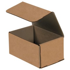 BOX USA Shipping Boxes Small 6L x 4W x 3H, 50-Pack | Corrugated Cardboard Box fo