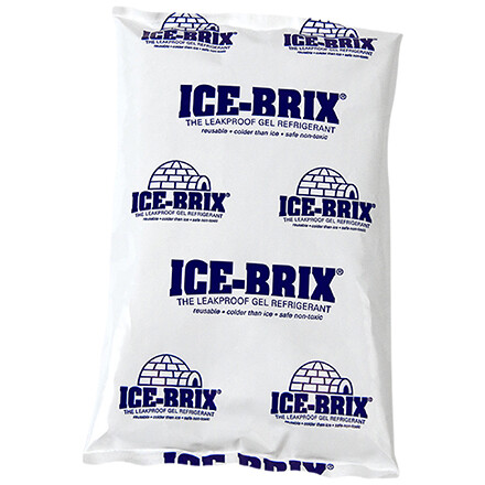 6 x 4 x 3/4″ – 8 oz. Ice-Brix? Cold Packs 36/Case LeakProof/Reusable