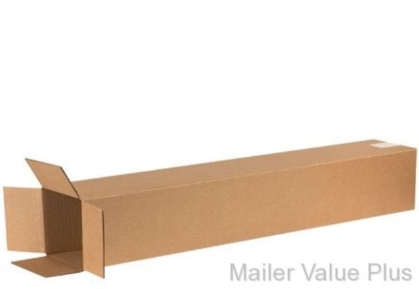 25 – 6 x 6 x 40 Corrugated Shipping Boxes Packing Storage Cartons Cardboard Box