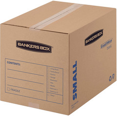 15-Pack Small Moving Boxes with Pre-Printed Labels – 16.5″x12.25″x12.67