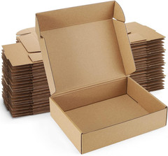 Shipping Boxes 6X4X3 Inches Small Mailing Boxes 25 Pack White Cardboard Corrugat