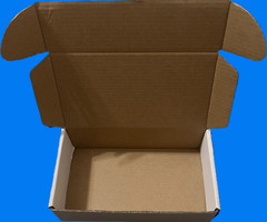 7x4x2 White Corrugated Cardboard Shipping boxes set of 50pcs