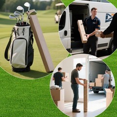 15 Pcs Tall Corrugated Golf Club Shipping Boxes – 4x4x40 Long Storage & Packagin