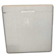 Insulated shipping cooler 11″ w x 11″ tall x 9.5″ deep outside measurements
