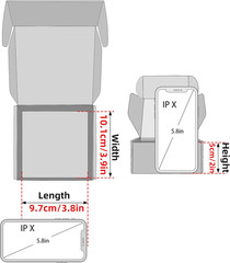 50 Pack 4″X4″X2″ Shipping Boxes, Corrugated Cardboard Small Box Mailer, Shipping