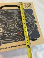 EMPTY BOX ONLY – Turtlebox Original Gen 3 Speaker Retail Box NO SPEAKER