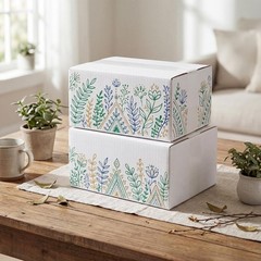 Shipping Boxes 8x6x4 Corrugated Cardboard 40-Pack Mailing Packing