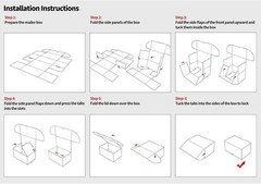 Set of 40 Recyclable 6x4x3 Shipping Boxes – Sturdy Cardboard for Small Business