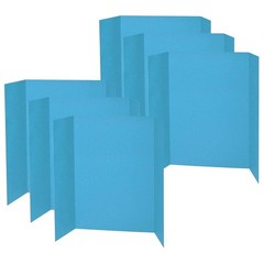 Pacon PAC3771-6 Corrugated Cardboard Presentation Board, 48-Inch x 36-Inch, S…