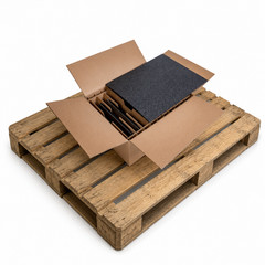 Bulk Laptop Shipping Box – Holds Up to 20 Laptops | For Pallet Shipments Only