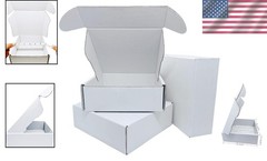 6 x 6 x 2 Inch 50 Pack Recyclable Gift Mailers Corrugated Shipping Boxes
