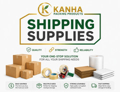 OKANHA 14″ x 14″ x 14″ Corrugated Shipping Boxes – 200 lb Test