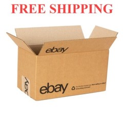 eBay-Branded Boxes With Black Color Logo 12″ x 6″ x 6″ FREE SHIPPING