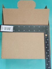 50 9x6x3 Boxes Shipping Packing Cardboard Corrugated Reusable Tapeless Easy Fold