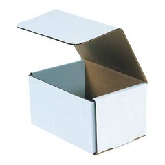 Zoro Select M1086 10 In X 8 In X 6 In Inside H, Literature Mailer, White,, M1086
