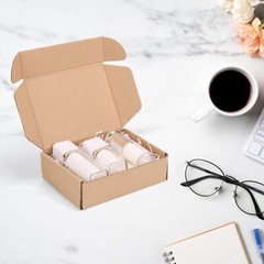 7x5x2 inch Shipping Boxes Bulk 40 Pack Brown Tab Lock Tuck Top Mailer Boxes
