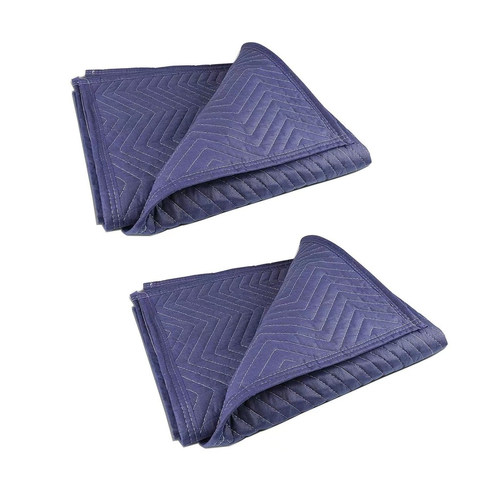 PONGHEI 2 Moving Blankets 40″x 72″ Heavy Duty Packing Blankets for Moving Shi…