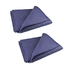 PONGHEI 2 Moving Blankets 40″x 72″ Heavy Duty Packing Blankets for Moving Shi…