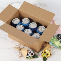 40 Pack Eco-Friendly 10x6x6 Shipping Boxes – Durable Cardboard for Packing