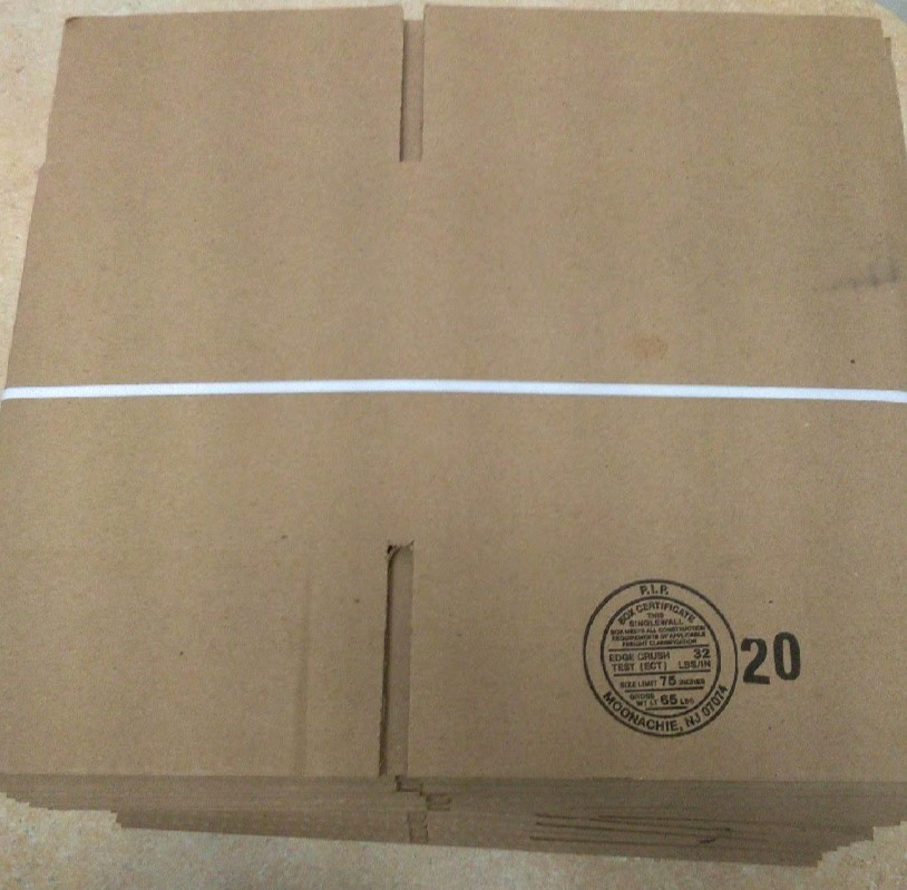 8x6x6 Cardboard Paper Boxes Corrugated Shipping Boxes 32 ECT 25/bndle “#20”