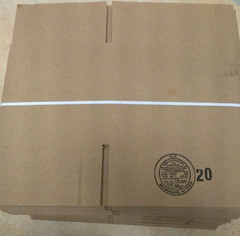 8x6x6 Cardboard Paper Boxes Corrugated Shipping Boxes 32 ECT 25/bndle “#20”
